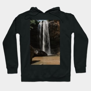 waterfall in the forest Hoodie